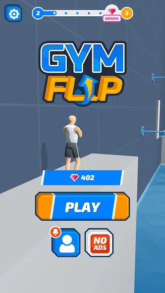 Download Gym Flip [MOD Unlimited coins] latest version 0.5.4 for Android