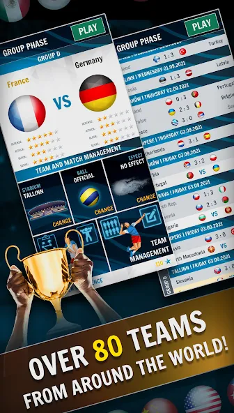 Download Volleyball Championship [MOD Menu] latest version 1.1.7 for Android