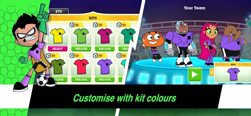 Download Toon Cup - Football Game [MOD MegaMod] latest version 0.7.4 for Android