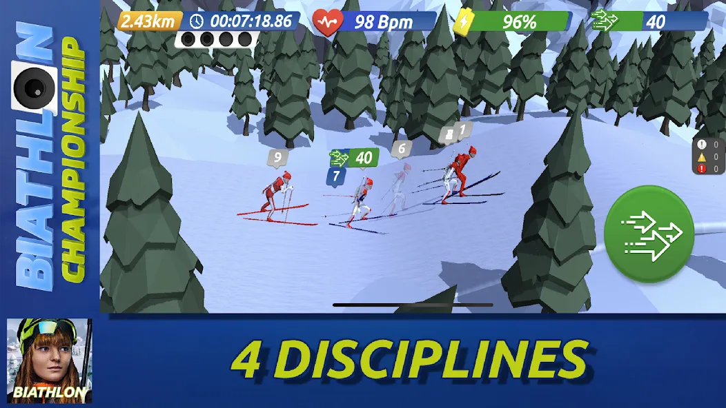 Download Biathlon Championship [MOD Unlimited money] latest version 0.3.6 for Android