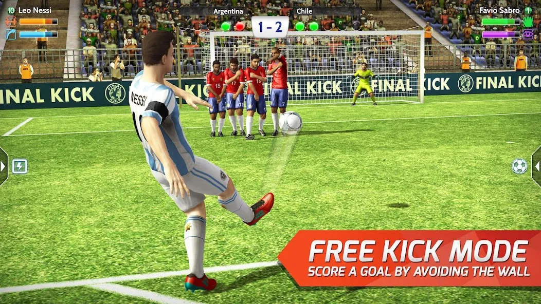 Download Final Kick: Online Soccer [MOD Unlocked] latest version 1.6.8 for Android