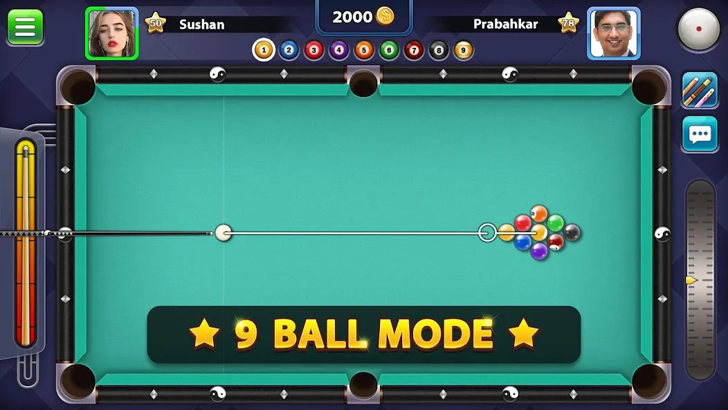 Download 8 Ball & 9 Ball : Online Pool [MOD Unlocked] latest version 0.7.4 for Android