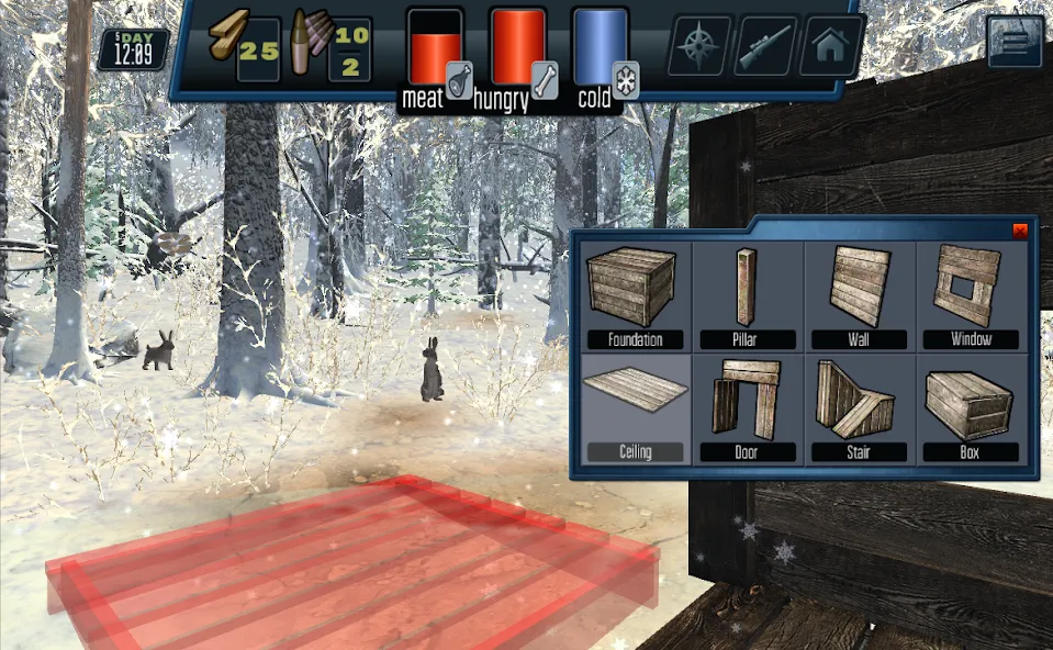 Download Siberian survival. Hunting. [MOD Unlimited money] latest version 0.7.4 for Android