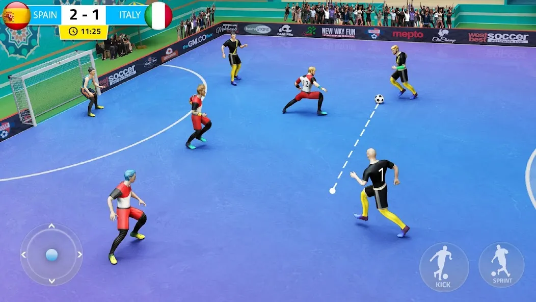 Download Indoor Futsal: Football Games [MOD Unlimited coins] latest version 2.9.8 for Android