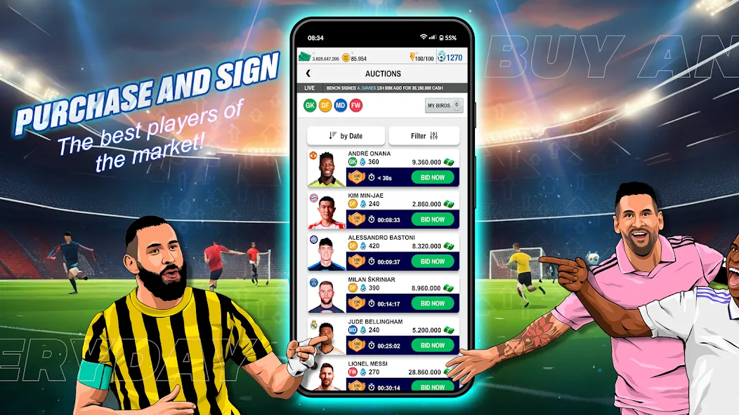 Download PRO Soccer Fantasy Manager 24 [MOD Unlimited money] latest version 0.6.3 for Android