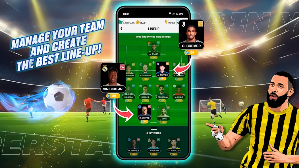 Download PRO Soccer Fantasy Manager 24 [MOD Unlimited money] latest version 0.6.3 for Android