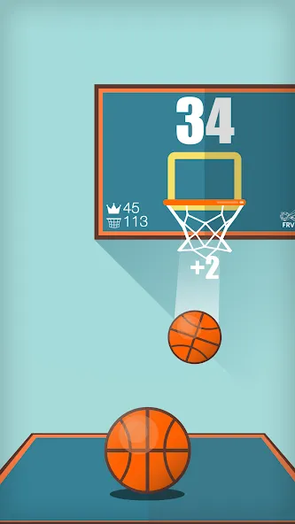 Download Basketball FRVR - Dunk Shoot [MOD Unlimited coins] latest version 2.8.8 for Android