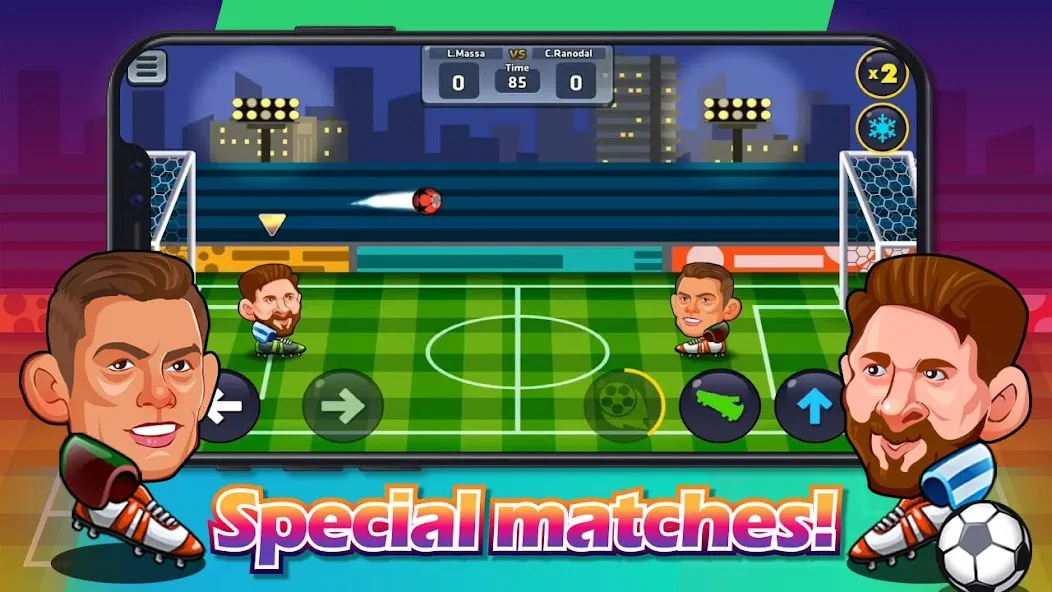 Download Head Soccer - Star League [MOD Menu] latest version 0.2.9 for Android