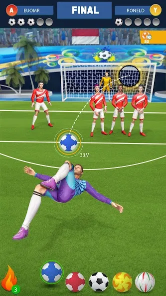 Download Football Kicks Strike Game [MOD Unlimited money] latest version 1.8.9 for Android