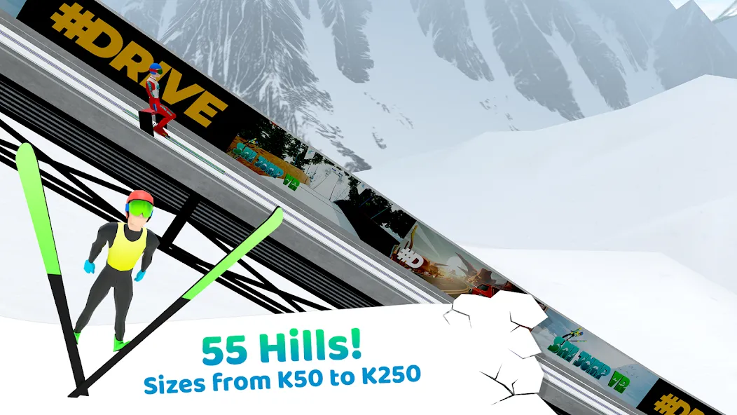 Download Ski Jump [MOD MegaMod] latest version 1.6.2 for Android