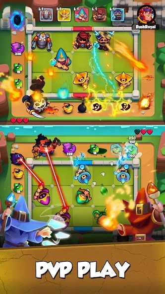 Download Rush Royale: Tower Defense TD [MOD Menu] latest version 0.9.9 for Android