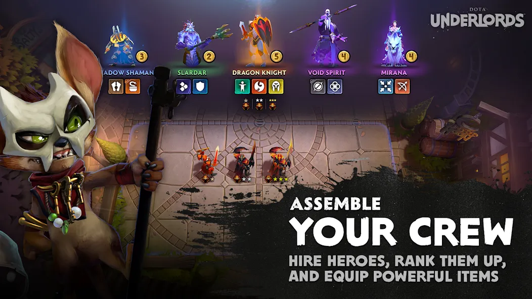 Download Dota Underlords [MOD Menu] latest version 2.3.3 for Android