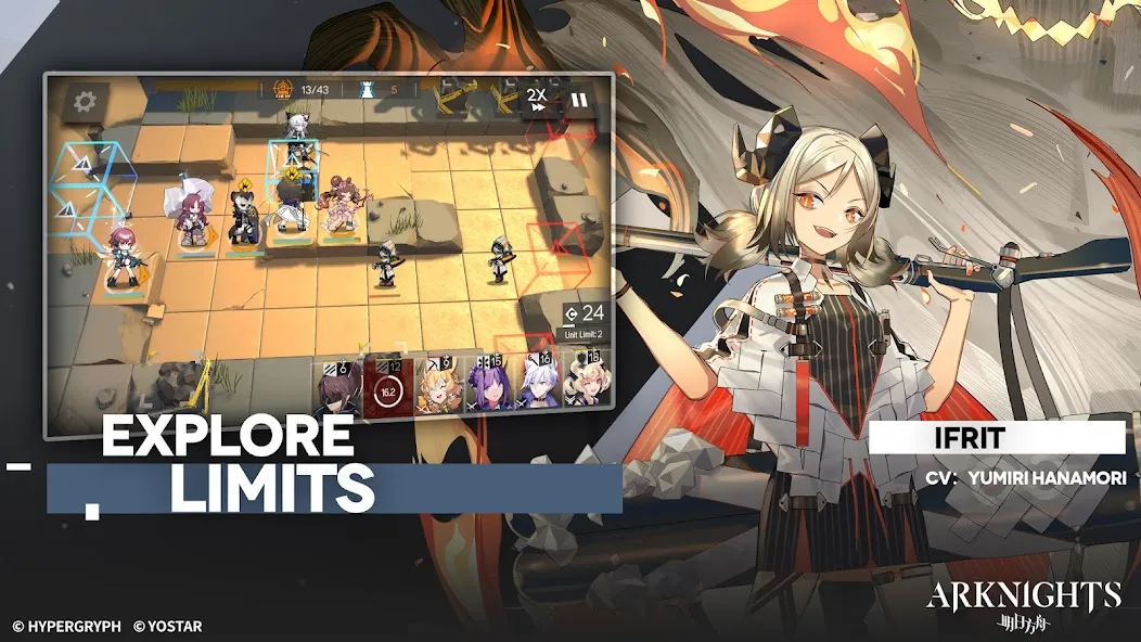 Download Arknights [MOD MegaMod] latest version 2.8.5 for Android