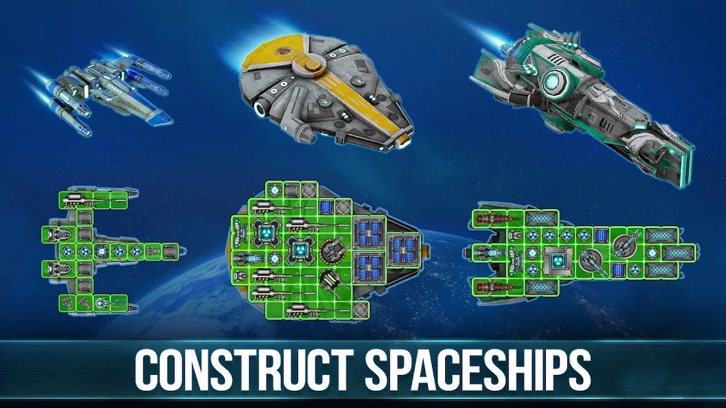 Download Space Arena: Construct & Fight [MOD MegaMod] latest version 2.5.9 for Android