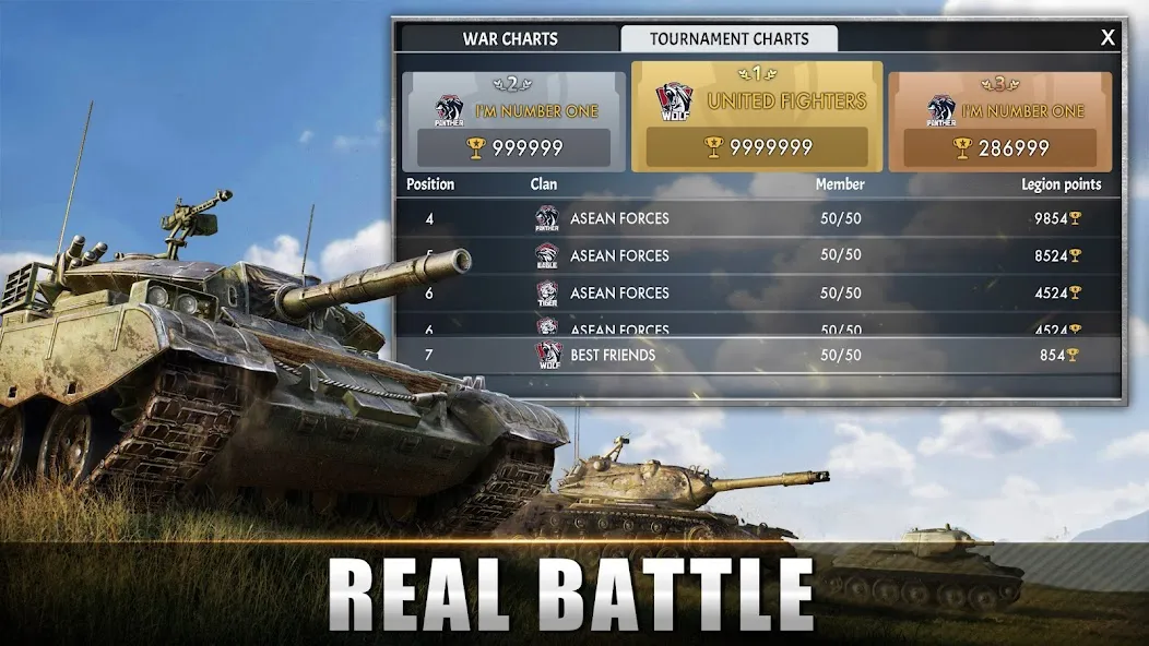Download Tank Warfare: PvP Battle Game [MOD Menu] latest version 1.6.6 for Android