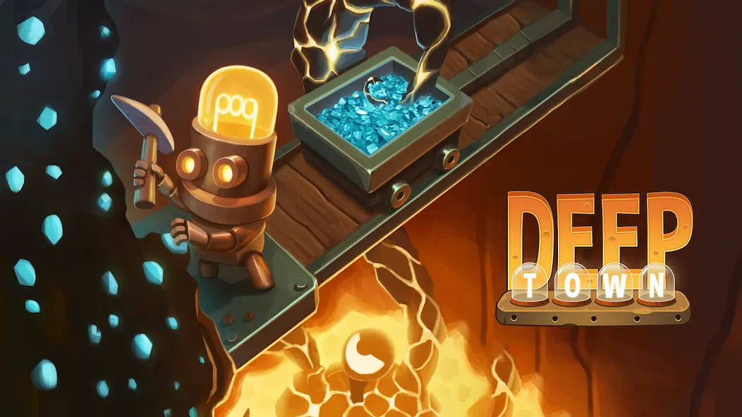 Download Deep Town: Idle Mining Tycoon [MOD Unlimited money] latest version 2.4.6 for Android