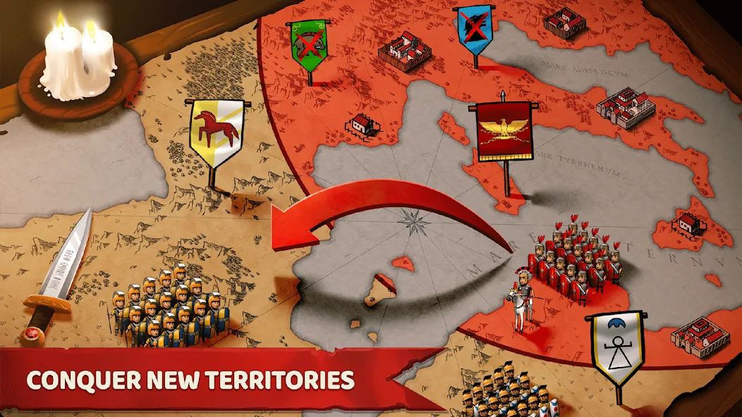 Download Grow Empire: Rome [MOD MegaMod] latest version 0.9.4 for Android