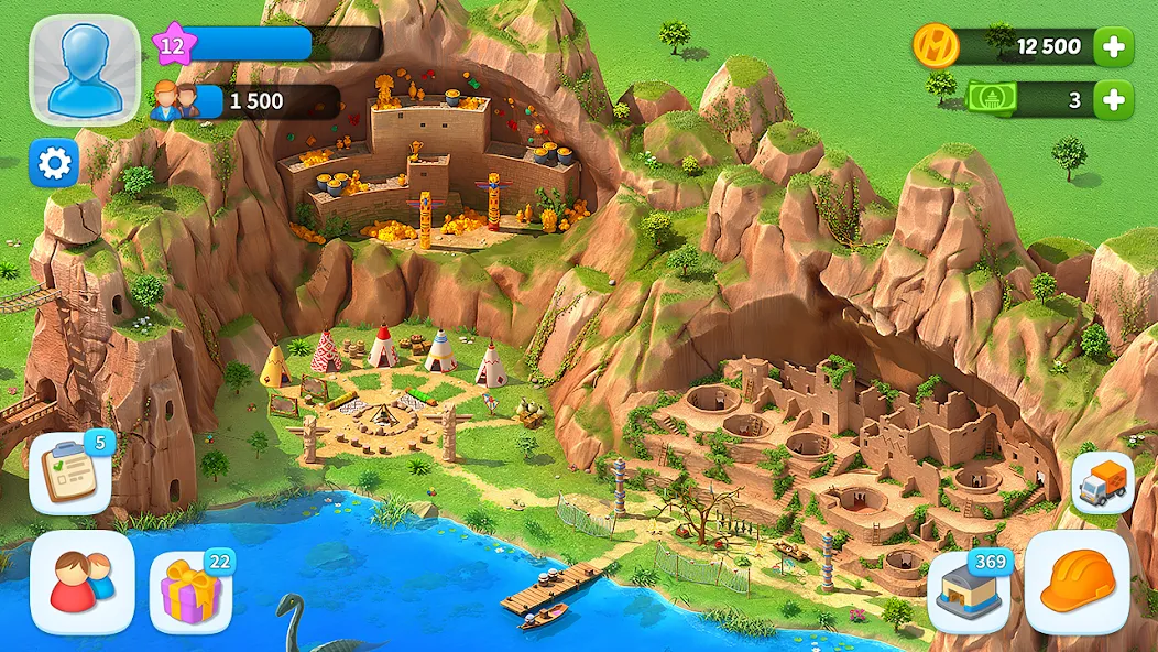 Download Megapolis: City Building Sim [MOD Menu] latest version 2.5.4 for Android