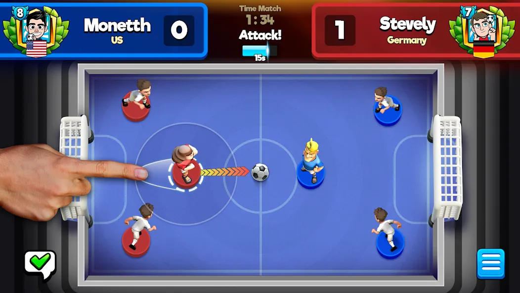 Download Soccer Royale: Pool Football [MOD MegaMod] latest version 2.5.4 for Android