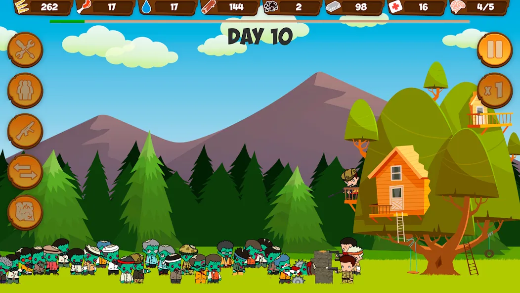 Download Zombie Forest HD: Survival [MOD Unlimited coins] latest version 0.1.9 for Android
