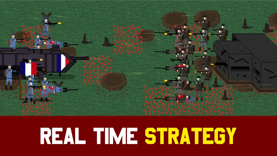 Download Trench Warfare 1917: WW1 RTS [MOD Unlimited money] latest version 0.4.3 for Android