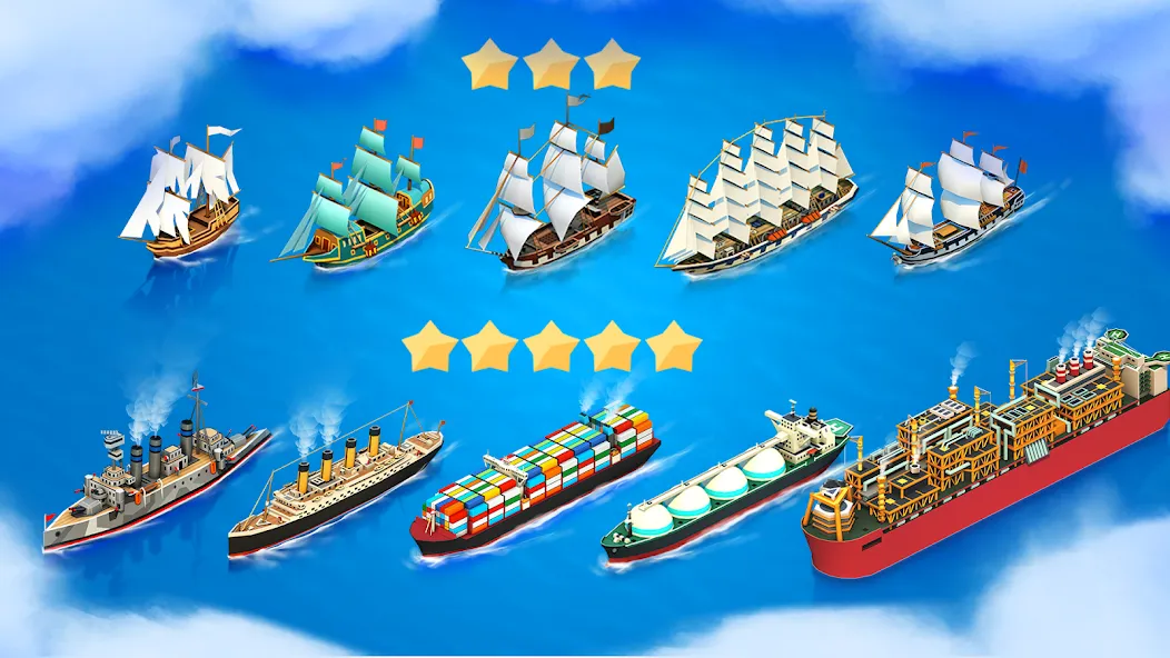 Download Sea Port: Cargo Boat Tycoon [MOD Menu] latest version 2.5.5 for Android