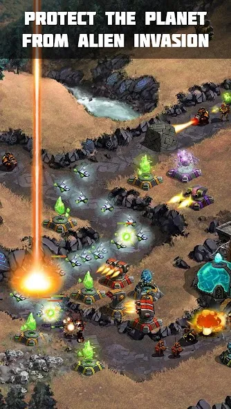Download Ancient Planet Tower Defense [MOD Unlimited coins] latest version 0.9.3 for Android