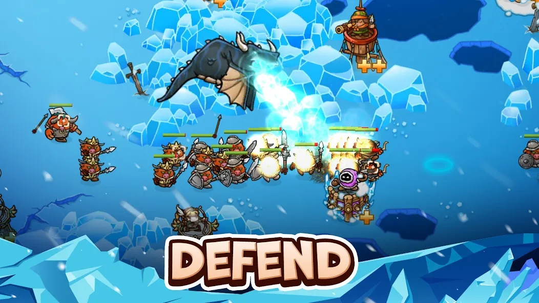 Download Crazy Defense Heroes - TD Game [MOD Unlimited coins] latest version 0.7.2 for Android