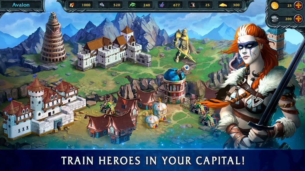 Download Heroes of War Magic - TBS RPG [MOD Menu] latest version 0.7.7 for Android