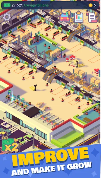 Download Car Industry Tycoon: Idle Sim [MOD Menu] latest version 2.1.4 for Android
