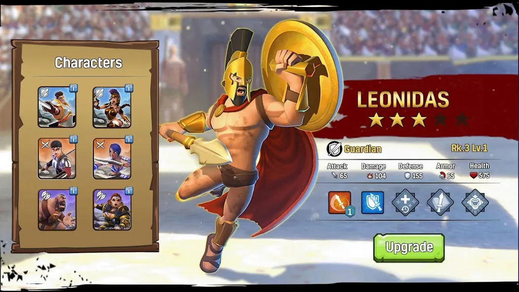 Download Gladiator Heroes Clash Kingdom [MOD MegaMod] latest version 2.7.2 for Android