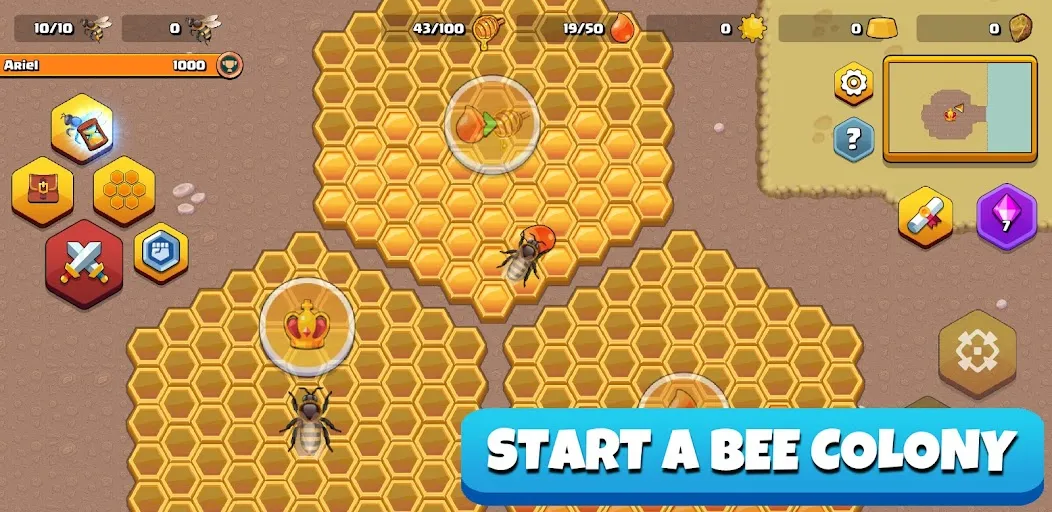 Download Pocket Bees: Colony Simulator [MOD Menu] latest version 0.4.8 for Android
