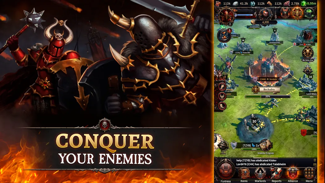 Download Warhammer: Chaos & Conquest [MOD Menu] latest version 0.3.2 for Android