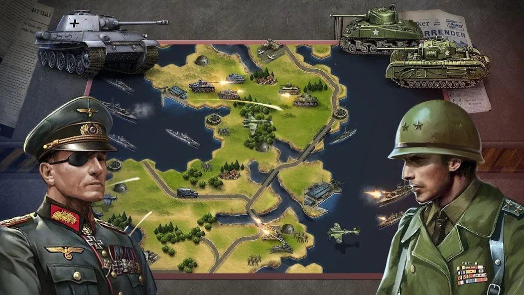 Download WW2: World War Strategy Games [MOD Menu] latest version 0.3.2 for Android