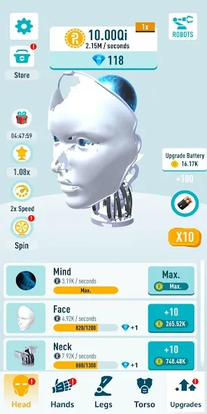 Download Idle Robots [MOD Menu] latest version 0.8.8 for Android