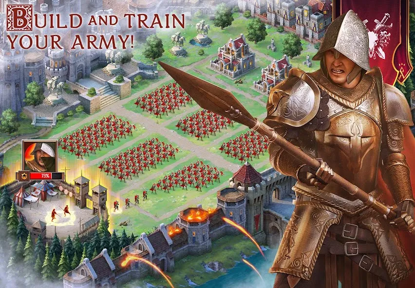 Download Throne: Kingdom at War [MOD Menu] latest version 1.8.1 for Android