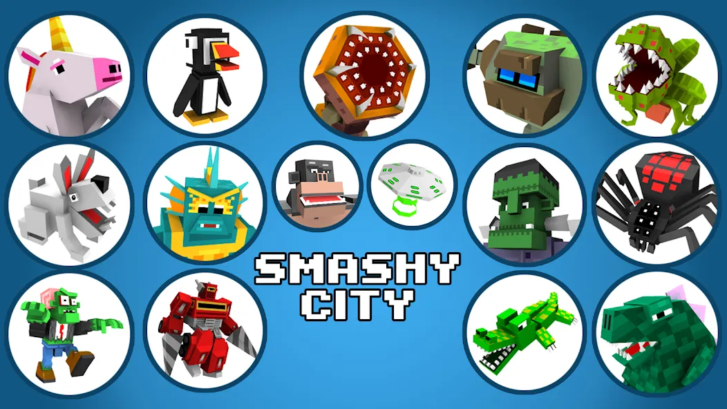 Download Smashy City - Destruction Game [MOD Unlimited money] latest version 2.1.7 for Android