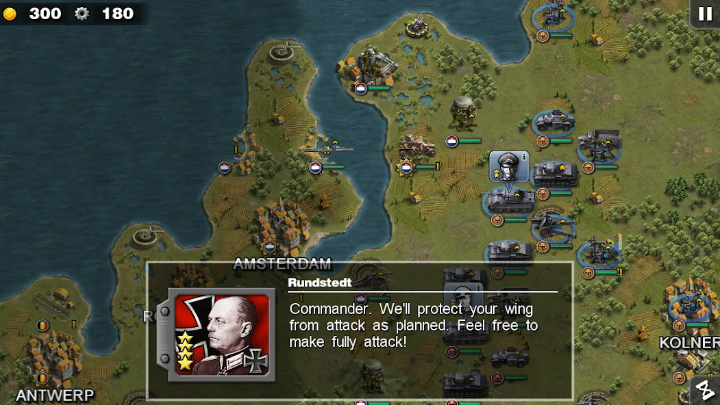 Download Glory of Generals -World War 2 [MOD Unlocked] latest version 1.4.8 for Android