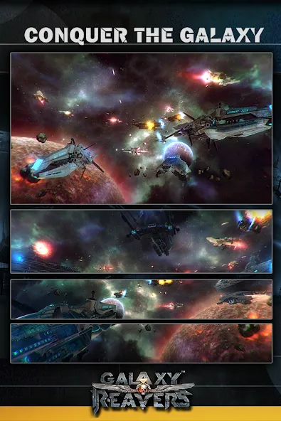 Download Galaxy Reavers - Starships RTS [MOD Unlimited money] latest version 1.1.7 for Android