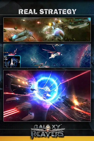 Download Galaxy Reavers - Starships RTS [MOD Unlimited money] latest version 1.1.7 for Android