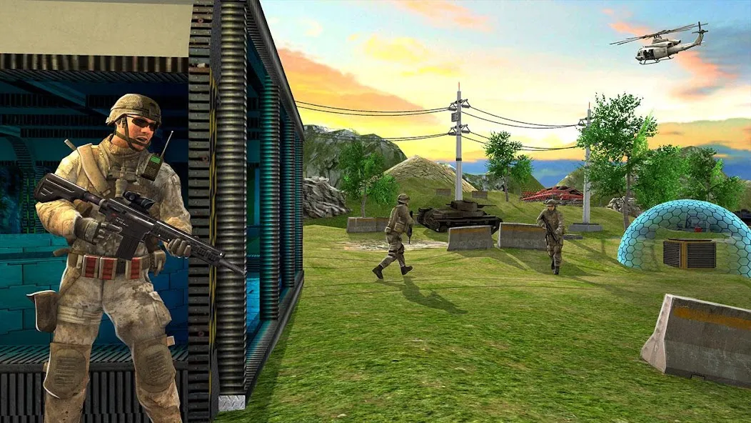 Download Commando Shooting Game Offline [MOD Menu] latest version 2.5.8 for Android