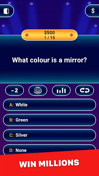 Download Millionaire: Trivia Quiz Game [MOD Unlimited coins] latest version 0.6.6 for Android