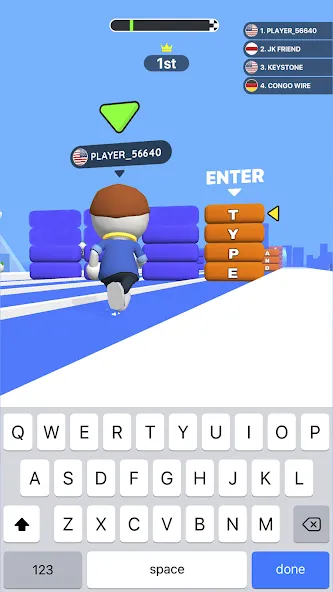 Download Type Sprint: Typing Games [MOD Unlocked] latest version 1.2.6 for Android