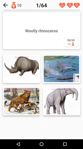 Download Extinct animals, endangered sp [MOD Unlimited coins] latest version 2.2.3 for Android