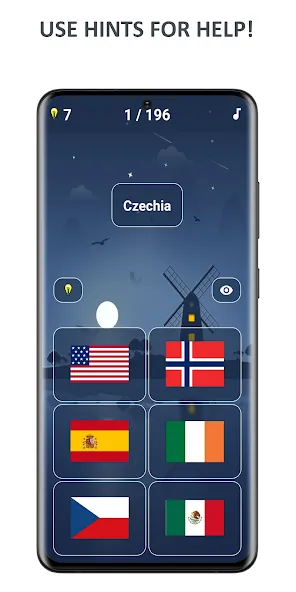 Download Flags of World Countries Quiz [MOD Unlocked] latest version 1.5.4 for Android