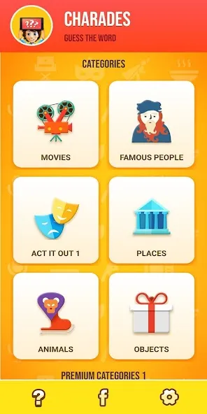 Download Charades Guess the Word [MOD Unlocked] latest version 1.7.7 for Android