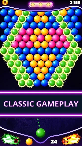 Download Bubble Shooter Classic [MOD MegaMod] latest version 0.8.8 for Android