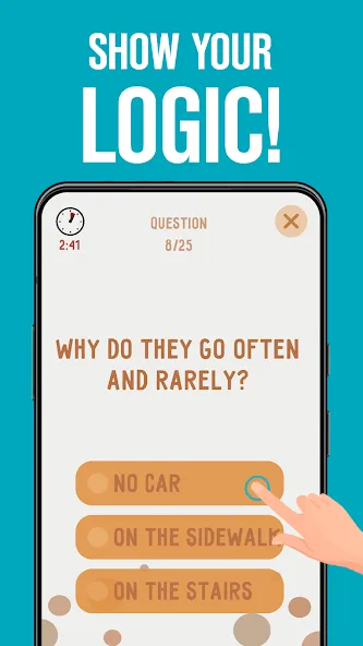 Download Logical Test - IQ test [MOD Unlocked] latest version 1.4.9 for Android