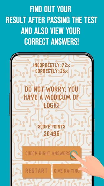 Download Logical Test - IQ test [MOD Unlocked] latest version 1.4.9 for Android