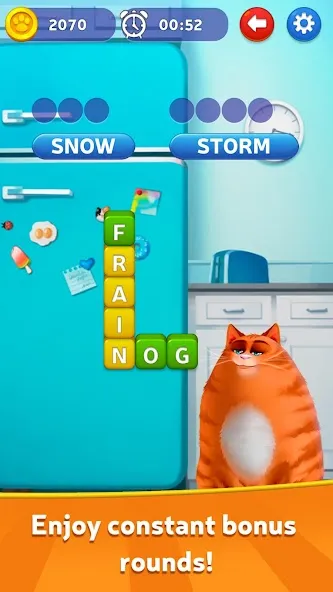 Download Kitty Scramble: Word Game [MOD Unlimited coins] latest version 2.8.4 for Android
